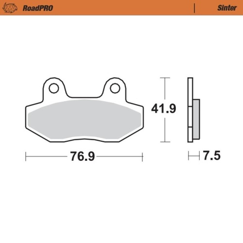 Moto-Master Surron Sintered Left Front Brake Pads