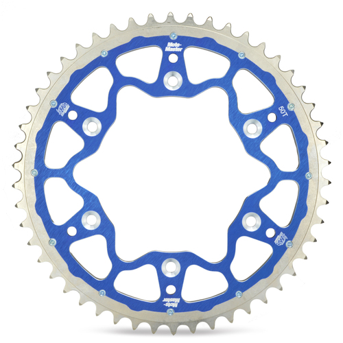 Moto-Master Husqvarna FC 450 (Brembo Caliper) 2014-On (49T) Blue Fusion Dual Ring Rear Sprocket