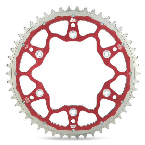 Moto-Master Sherco SE 300 F-R Factory 2014-On (52T) Red Fusion Dual Ring Rear Sprocket