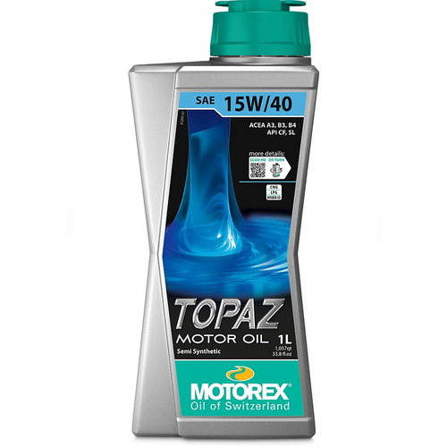 Motorex Topaz Semi-Synthetic SAE 15W40 - 1L/4L