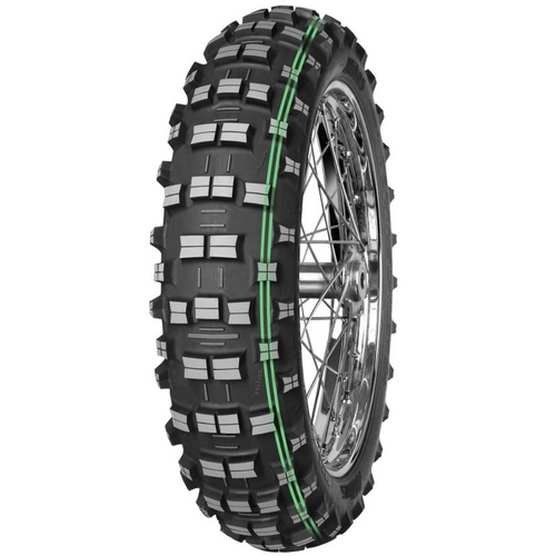 TERRA FORCE EF SUPER (EXTREME ENDURO) | 140/80-18 DOUBLE GREEN STRIPE