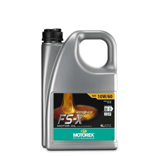 Motorex Xperience FS-X SAE 10W60 - 4 Litre
