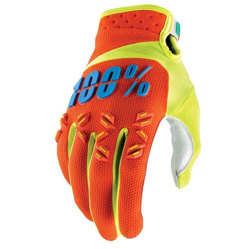 100% Airmatic Gloves Orange