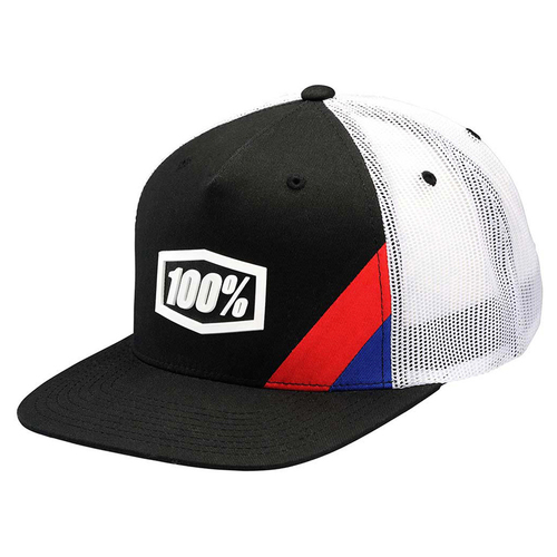 100% Cornerstone Trucker Hat - Black