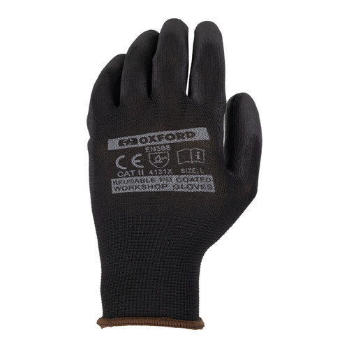 Oxford Workshop Gloves PU-Coated (3-Pack)
