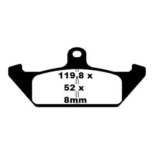 Premier Brake Pads - P Organic Standard
