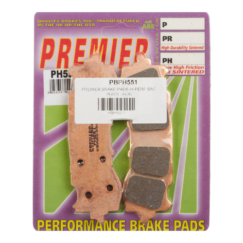 Premier Brake Pads - PH Street Sintered