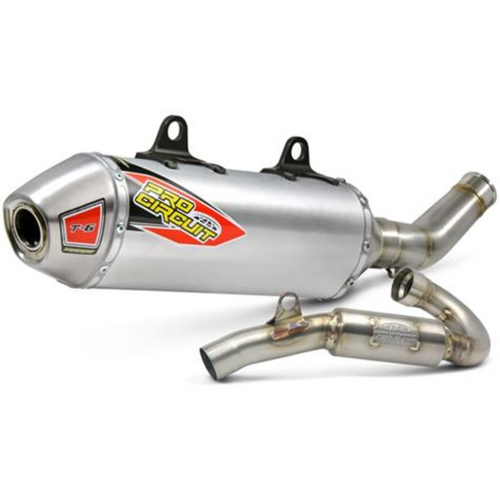 450SX-F / FC450 17-18 T6 STD S/LESS SYS | Stainless System, Spark Arrestor, US spec, not MA/FIM legal