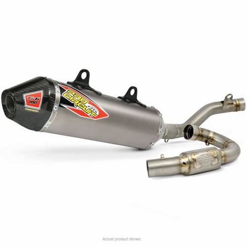 250SXF 13-15 FC250 14-15 Ti-6 | PRO System Carbon End Cap, Full Titanium, FIM legal