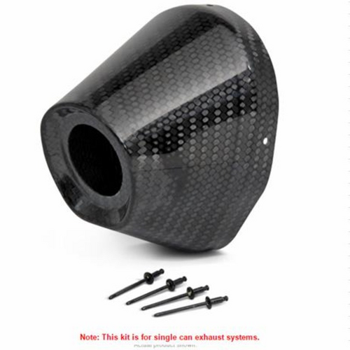 T5/T6 4.5 CARBON END CAP | 4.5 outer, with 1.5 hole