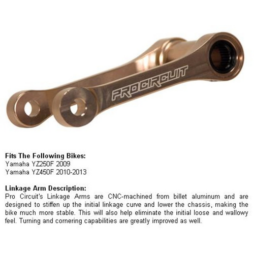 YZ450F 10-26 YZ250F 14-26 LINK ARM | (143.5MM)