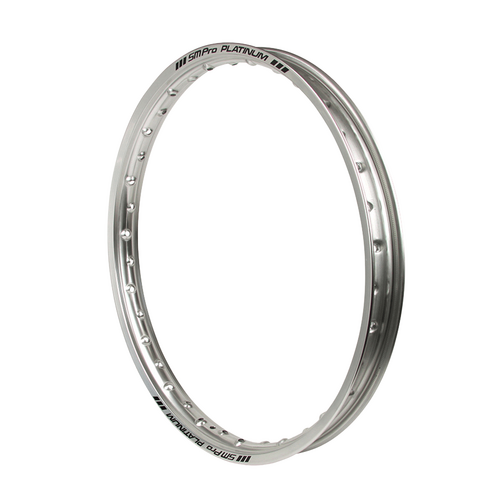 SM Pro Platinum Gas Gas Silver Front Rim