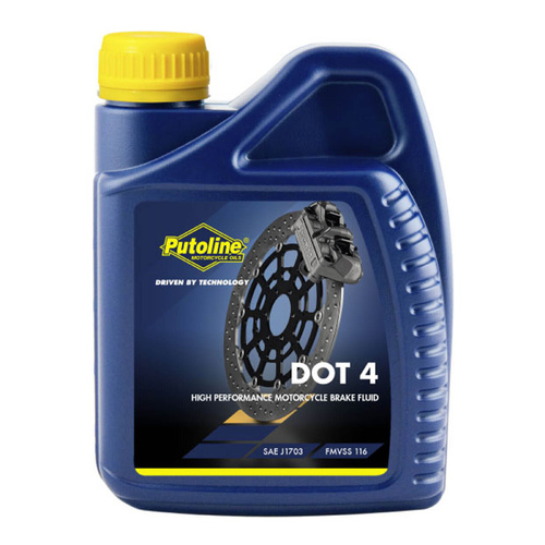 Putoline Brake Fluid - DOT 4 (500ml)