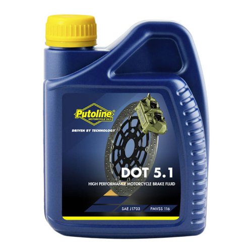 Putoline Brake Fluid - Dot 5.1 (500ml)