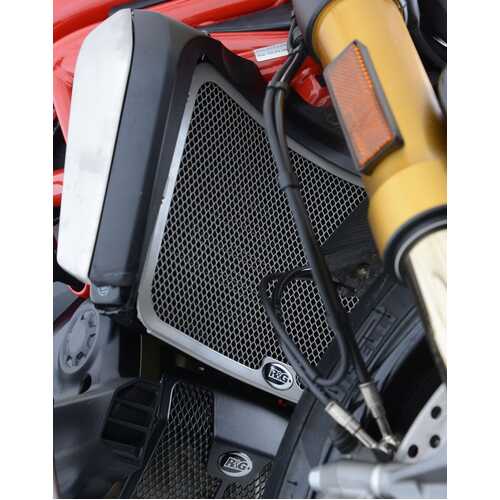 Radiator Guard-SILVER-Ducati