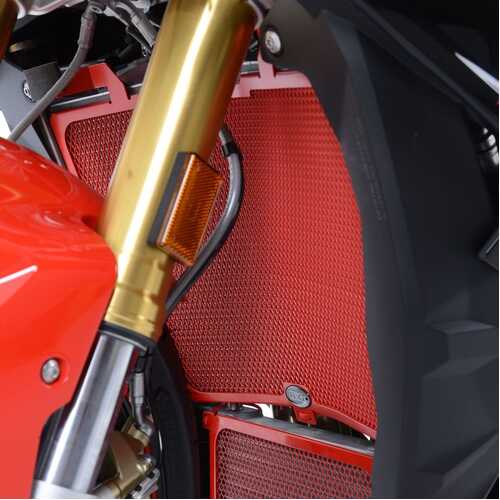 R&G RADIATOR GUARD DARK BLUE - BMW S1000R '17-