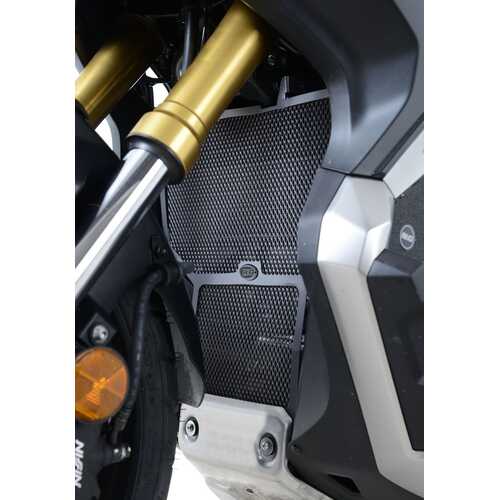 Radiator & Downpipe Guard TITANIUM (one piece), Honda X-ADV