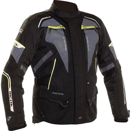 Richa Infinity 2 Flare Jacket Black/Gun Metal/Fluro