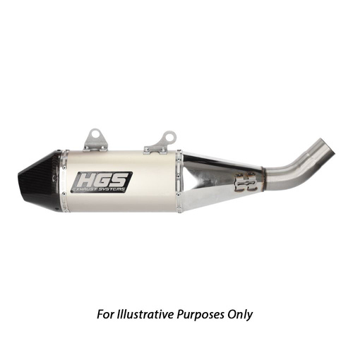 HGS Suzuki 4 Stroke Stainless Steel Carbon Silencer