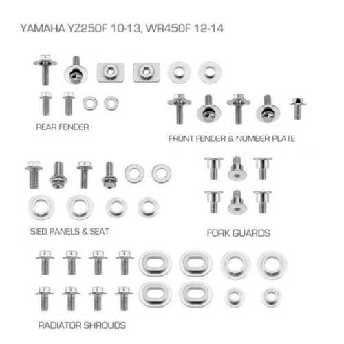 RHK Yamaha Plastic Fastener Kits
