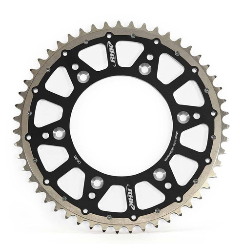 RHK Suzuki Black Fusion Aluminium/Steel Sprocket