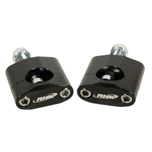 RHK Universal 1 1/8 Rubber M12 Bolt 20mm Black (RHKBMK-02) Handlebar Mount