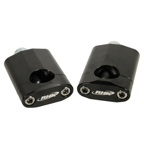 RHK Universal 1 1/8 Rubber M12 Bolt 60mm Black (RHKBMK-04) Handlebar Mount