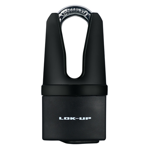LOK-UP H/DUTY PADLOCK / DISC LOCK 60mm Black