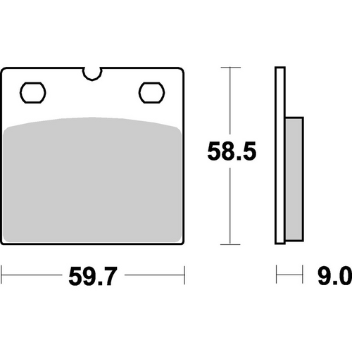 SBS 554HS FRONT PADS | SINTER STREET