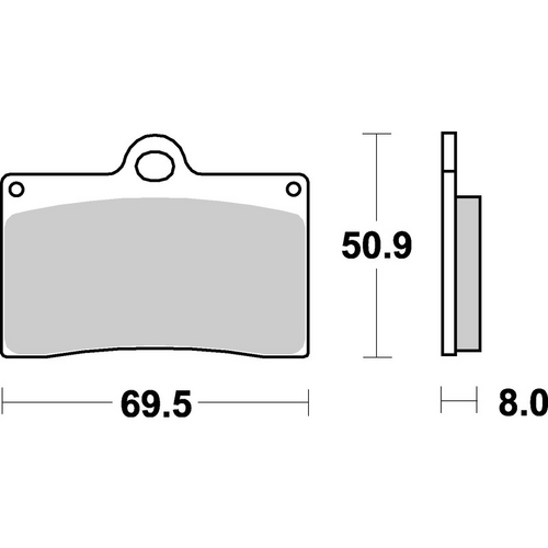 SBS 566DC FRONT PADS | DUAL CARBON RACE (RACE USE ONLY)