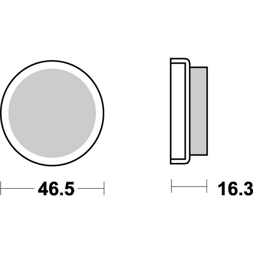 SBS 576SI FRONT/REAR PADS | SINTER OFF ROAD