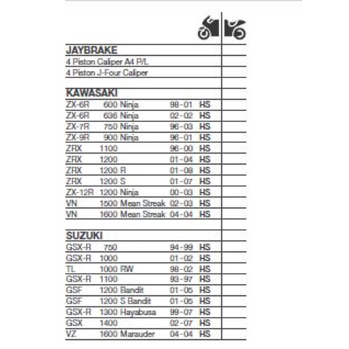 SBS 686HS FRONT PADS | SINTER STREET