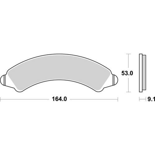 SBS 977SI FRONT/REAR PADS | SINTER OFF ROAD