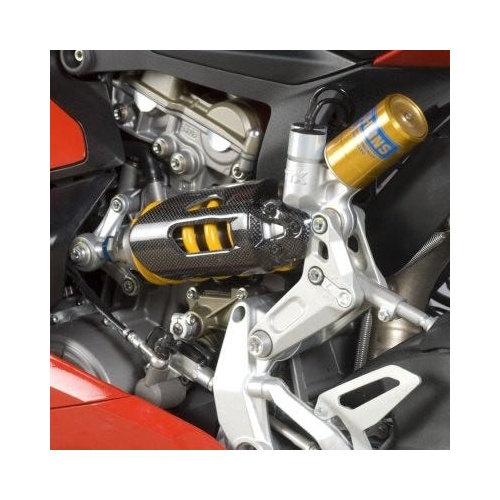 R&G Carbon Shock Absorber Cover, Ducati V2 Panigale