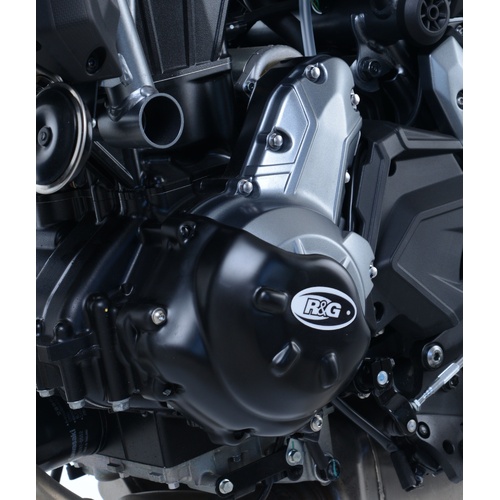 Slash Cut' Engine Case Cover, LH,Z650 / Ninja 650 '17- (Black)