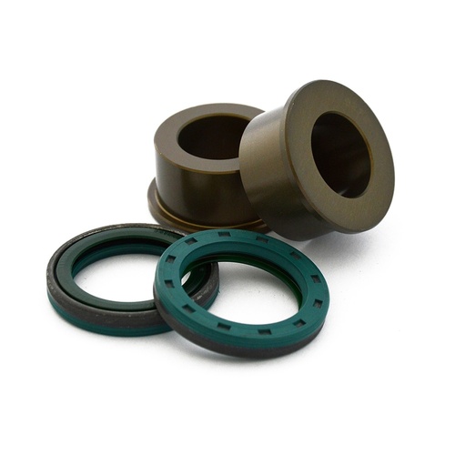 SKF - Front Wheel Seals Kit With Spacers - Performance Upgrade - KAWASAKI SUZUKI