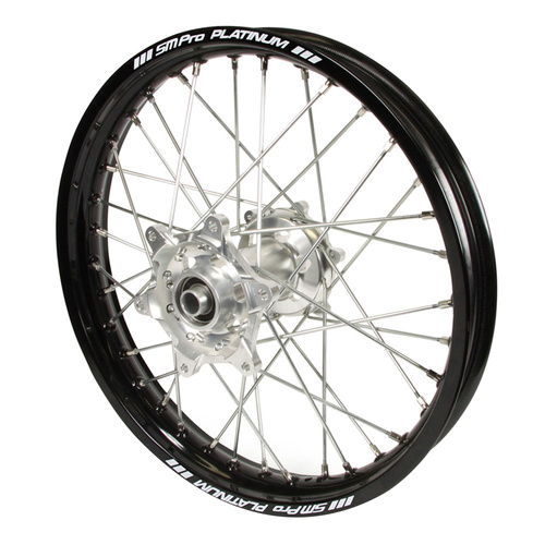 Husqvarna SM Pro Silver Hubs / SM Pro Platinum Black Rims Rear Wheel