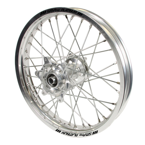 KTM SM Pro Silver Hubs / SM Pro Platinum Silver Rims Rear Wheel
