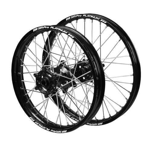 Stark Varg SM Pro Black Hubs / SM Pro Platinum Black Rims Wheel Set