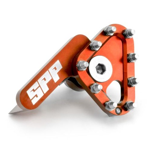 SPP Brake Pedal Replacement Tip Orange