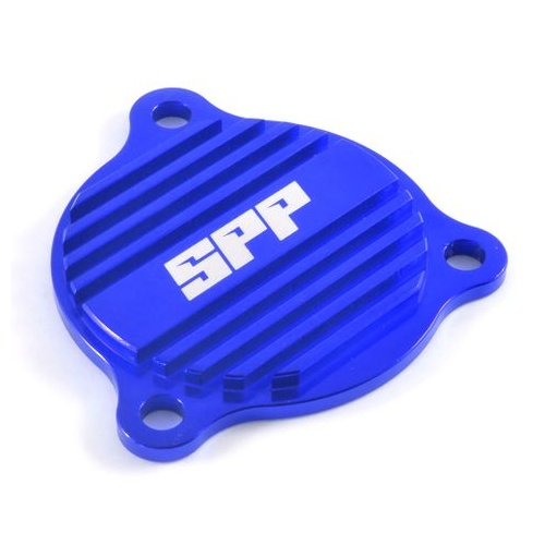 SPP Oil Pump Cover Various KTM Husqvarna 250-530 Blue