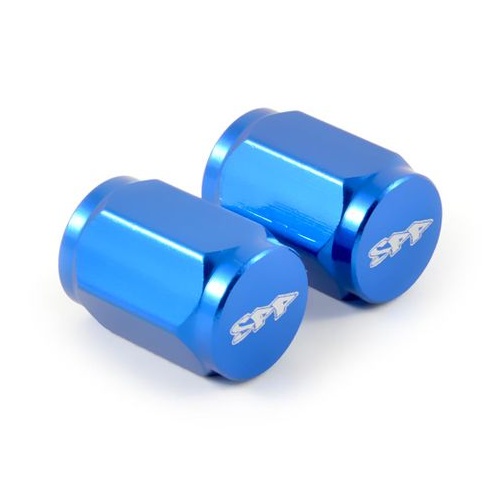 SPP Valve Caps Hex Head Blue