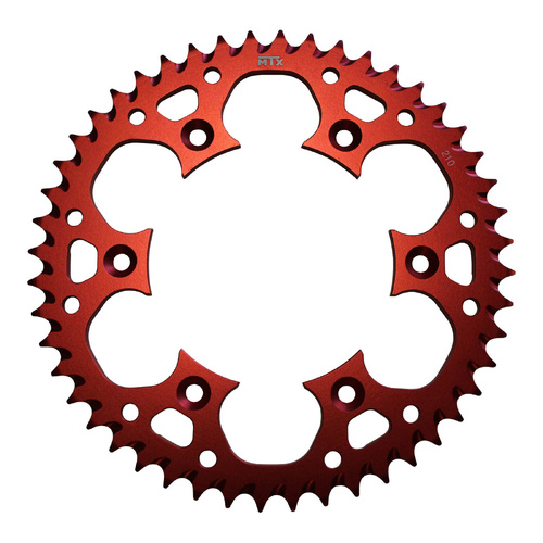 MTX 210 Zero Aluminium Rear Sprocket #520 - Red (50T) (11A-KAE-50RED)