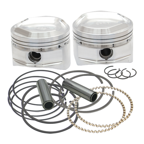 S&S 3 5/8'' Bore Piston Kits For 88'', 93'', & 96'' Super Stock Heads