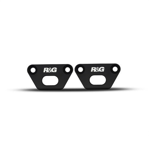 Tie-Down Hooks, pair, black, Aprilia 900 Shiver '17-