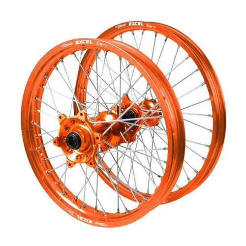 KTM Talon Orange Hubs / Excel Orange Rims Wheel Set
