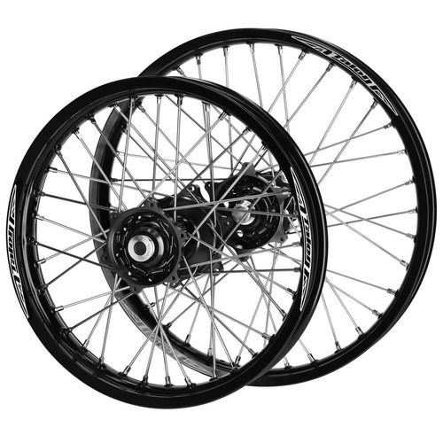 Gas Gas Talon Black Hubs / Talon Black Rims Wheel Set
