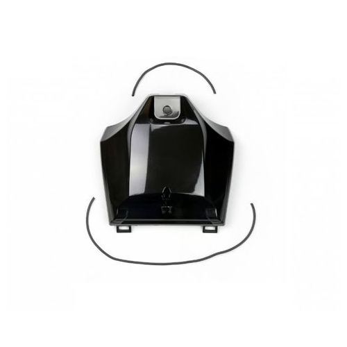 Tank cover blk Yam 250F 19-23/450 18-22