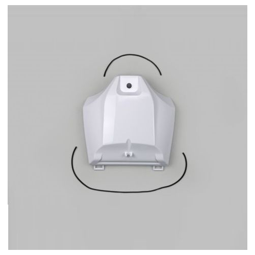 Tank cover wht Yam 250F 19-23/450 18-22