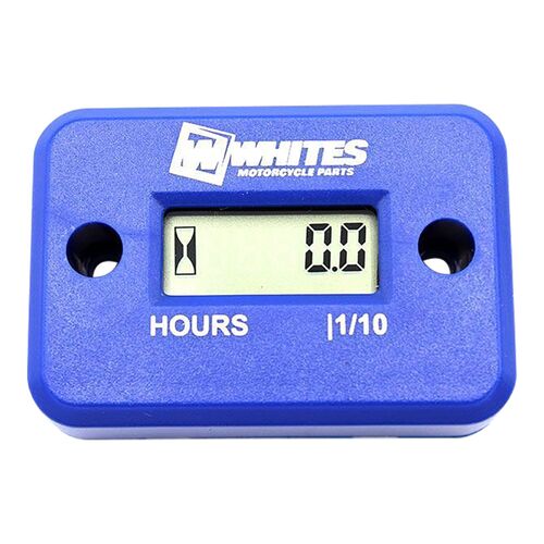 Whites Hour Meter - Blue